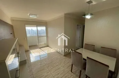 Apartamento para venda - condomínio autêntico - 72m² - 3 dormitórios - 1 suíte - varanda - vaga - vila augusta guarulhos/sp
