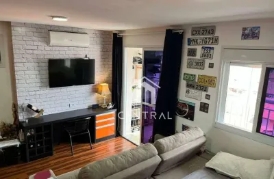 Studio para venda - condomínio via alameda - 37m² - 1 vaga - varanda - centro guarulhos/sp
