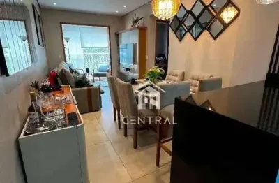 Apartamento à venda, 59m², 2 dormitórios, sendo 1 suíte, reformado, mobiliado, 1 vaga de garagem, Condomínio Bem Estar, Vila Rosália - Guarulhos/SP