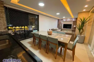Apartamento com 3 dormitórios à venda no condomínio barcelona, 145 m² por r$ 1.850.000 - bosque maia - guarulhos/sp
