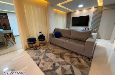 Apartamento com 3 dormitórios à venda no condomínio barcelona, 145 m² por r$ 1.850.000 - bosque maia - guarulhos/sp