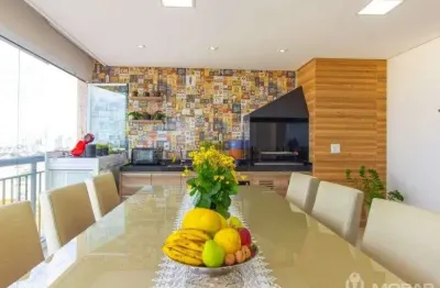 Apartamento alto padrão com 3 quartos, 1 suíte e 2 vagas de garagem no tatuapé-sp