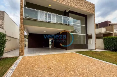 Casa residencial com 4 quartos  para alugar, 273.24 m2 por r$10500.00  - alphaville ii - londrina/pr
