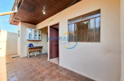 Casa residencial com 2 quartos  para alugar, 51.25 m2 por r$800.00  - leonor - londrina/pr