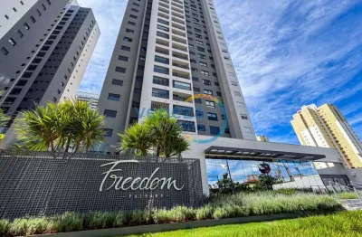 Apartamento com 1 quarto  para alugar, 45.00 m2 por r$2950.00  - gleba palhano - londrina/pr