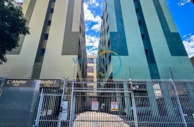 Apartamento com 1 quarto  para alugar, 27.84 m2 por r$1400.00  - centro - londrina/pr