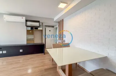 Apartamento com 3 quartos  para alugar, 75.50 m2 por r$3200.00  - gleba palhano - londrina/pr