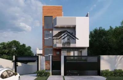 Sobrado com 3 dormitórios à venda, 203 m² por r$ 1.300.000,00 - boa vista - curitiba/pr