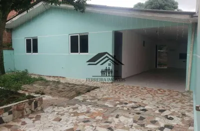 Casa com 3 dormitórios à venda, 100 m² por r$ 350.000 - colônia rio grande - são josé dos pinhais/pr