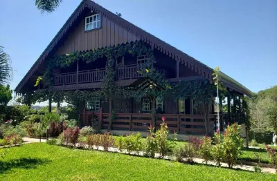 Chácara com 5 dormitórios à venda, 2000 m² por r$ 1.220.000 - campina do taquaral - são josé dos pinhais/paraná