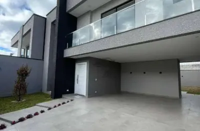 Sobrado com 3 dormitórios à venda, 152 m² por r$ 990.000 - iguaçu - fazenda rio grande/pr