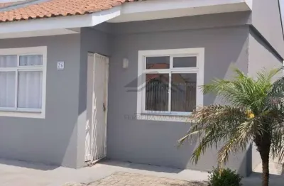 Casa com 2 dormitórios à venda, 42 m² por r$ 280.000 - santa terezinha - fazenda rio grande/paraná