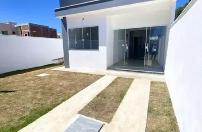 Lançamento em cabo frio: casa 2 quartos a 5 minutos da praia