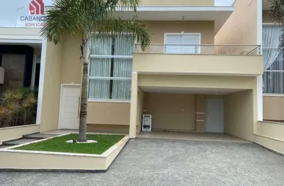 Casa com 3 dormitórios para alugar, 200 m² por r$ 6.700,00/mês - condomínio campos do conde - sorocaba/sp