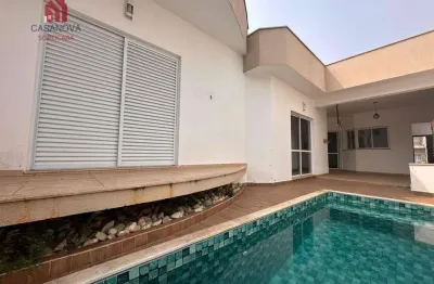 Casa com 3 dormitórios para alugar, 187 m² por r$ 7.776,00/mês - chácaras reunidas são jorge - sorocaba/sp