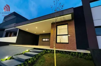Casa com 3 dormitórios à venda, 176 m² por r$ 1.350.000,00 - condomínio residencial flores - votorantim/sp