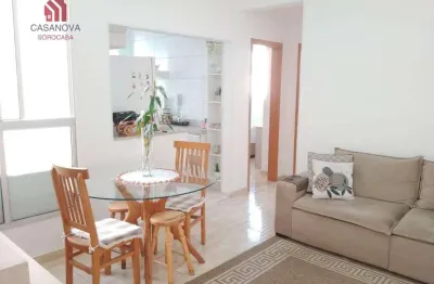 Apartamento com 2 dormitórios à venda, 54 m² por r$ 300.000,00 - jardim são carlos - sorocaba/sp