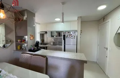 Apartamento com 2 dormitórios à venda, 60 m² por r$ 365.000,00 - jardim piratininga - sorocaba/sp