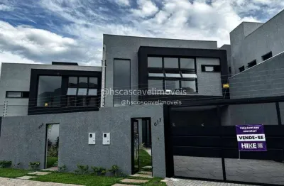 Sobrados com 1 suíte + 2 dormitórios à venda, 122 m² por r$864.119,00 - cancelli - cascavel/pr
