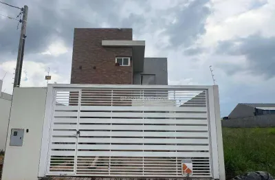 Sobrado à venda, 119 m² por r$ 550.000,00 - jardim veredas - cascavel/pr