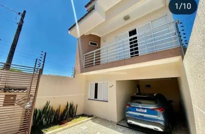 Sobrado com 3 dormitórios à venda, 161 m² por r$ 680.000,00 - parque verde - cascavel/pr