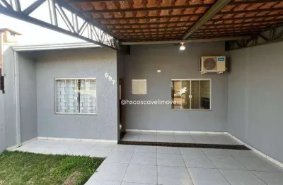 Casa em condomínio fechado com 3 quartos à venda na rua epiphânio abreu de figueiredo, 597, canadá, cascavel, 60 m2 por r$ 350.000