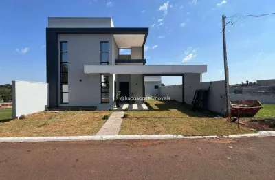 Sobrado novo em condomínio fechado com 1 suite + 2 demi suites.