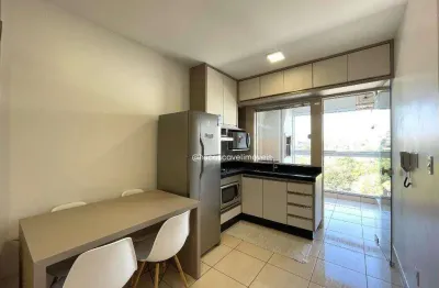 Apartamento com 2 dormitórios para alugar, 43 m² por r$ 2.150,00/mês - centro - cascavel/pr