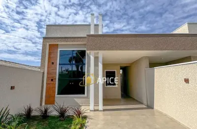 Casa com suíte e 2 vagas no bairro nações, fazenda rio grande