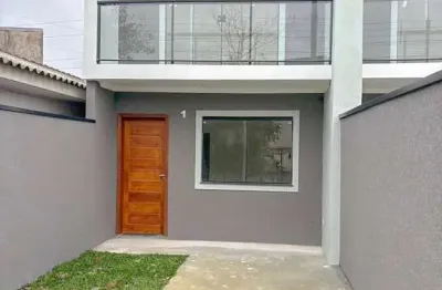 Sobrado com 83m² à venda no bairro campo de santana, curitiba