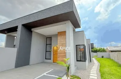 Casa com suíte e 2 vagas no bairro eucaliptos, fazenda rio grande