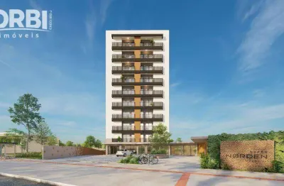 Apartamento com 2 dormitórios à venda, 58 m² por r$ 435.000,00 - itoupava norte - blumenau/sc