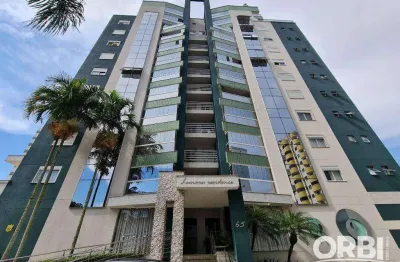 Apartamento com 3 dormitórios para alugar, 125 m² por r$ 4.788,31/mês - vila nova - blumenau/sc