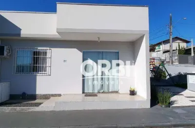 Casa com 2 dormitórios à venda, 63 m² por r$ 260.000,00 - fortaleza alta - blumenau/sc