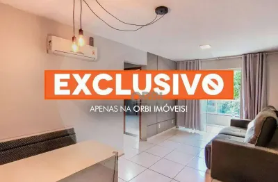 Apartamento com 2 dormitórios para alugar, 61 m² por r$ 2.309,25/mês - fortaleza - blumenau/sc