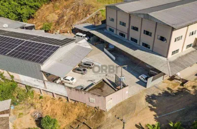Galpão para alugar, 2200 m² por r$ 22.235,85/mês - ribeirão máximo - luiz alves/sc