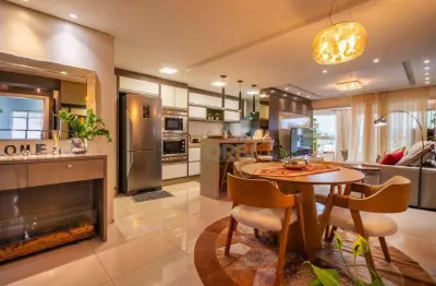 Apartamento com 3 dormitórios à venda, 124 m² por r$ 1.050.000,00 - vila nova - blumenau/sc