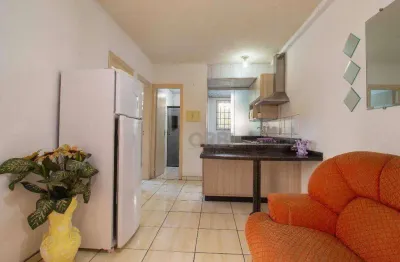 Apartamento com 2 dormitórios à venda, 45 m² por r$ 250.000,00 - fortaleza - blumenau/sc