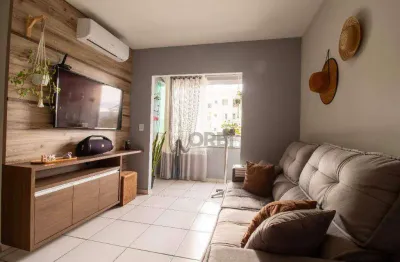Apartamento com 2 dormitórios à venda, 62 m² por r$ 265.000,00 - itoupavazinha - blumenau/sc