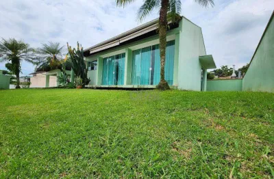Casa com 3 dormitórios para alugar, 250 m² por r$ 5.100,00/mês - passo manso - blumenau/sc