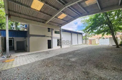 Galpão para alugar, 550 m² por r$ 10.255,03/mês - velha central - blumenau/sc