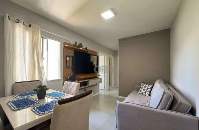 Apartamento com 2 dormitórios à venda, 43 m² por r$ 260.000 - fortaleza - blumenau/sc | orbi imóveis