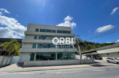 Sala para alugar, 278 m² por r$ 7.270/mês - ponta aguda - blumenau/sc