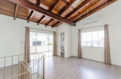 Cobertura semi mobiliada com 2 dormitórios, terraço com churrasqueira e 1 vaga de garagem no bairro santo antonio