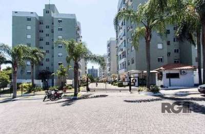 Apartamento no cristal de 2 dormitórios vaga e infra