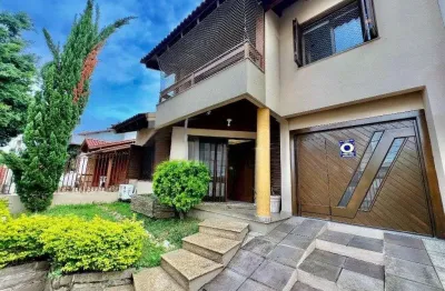 Casa semi-mobiliada com 3 suítes e amplo salão de festas no cristo redentor