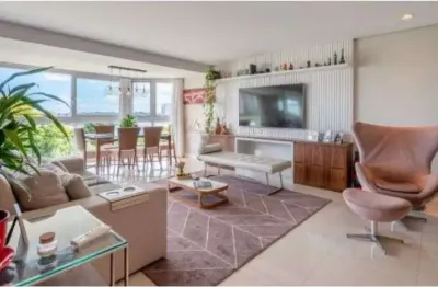 Apartamento garden à venda com 3 dormitórios, 150m² e 2 vagas no bairro cristal, zona sul de porto alegre