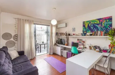 Apartamento térreo com pátio de 1 dormitório no bairro santa cecilia