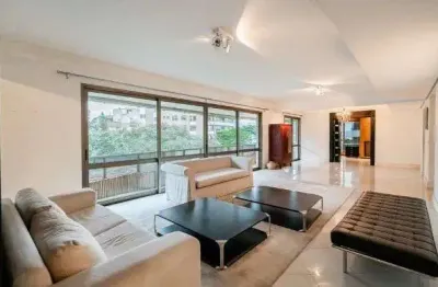Apartamento 3 suítes, 301m², 4 vagas, semi-mobiliado – bela vista