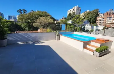 Vende-se cobertura com 2 quartos(2 suítes), piscina, 2 vagas e 235 m² – mont`serrat
